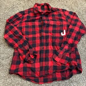 Oakley Flannel Men’s L Large black and red